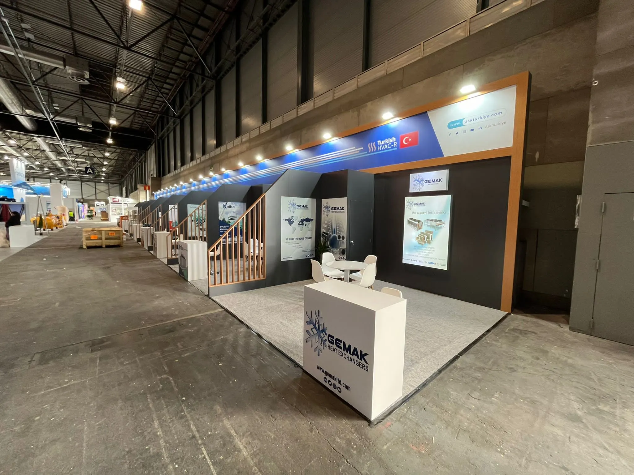 Türkiye country pavilion stand in Madrid Spain by Gulf Expo Design Türkiye country pavilion stand at Madrid Spain international exhibition by Gulf Expo Design